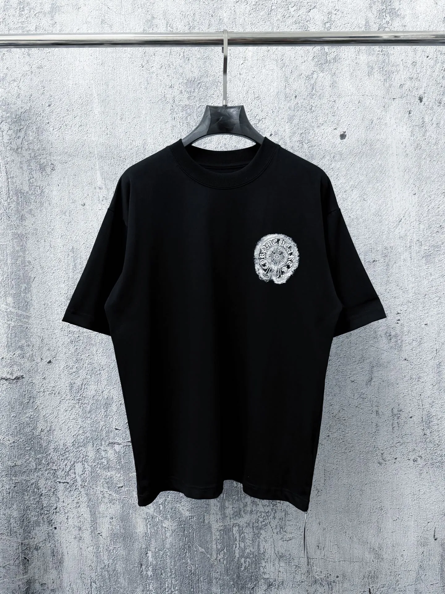 ￼ 【Chrome Hearts】 T Same Style Same Style T Versatile : Black White Size：XS-L